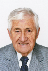 Necrologio di Mario Giorgetti. La cara salma sara visibile fino alle ore 11,00 di Mercoledi 8 Aprile; indi seguira il trasporto funebre per il Tempio Crematorio di Fano.