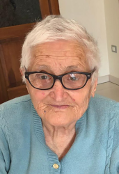 Necrologio di Maria Luisa Bedetti. I funerali avranno luogo Martedi 8 Settembre  alle ore 16,00
